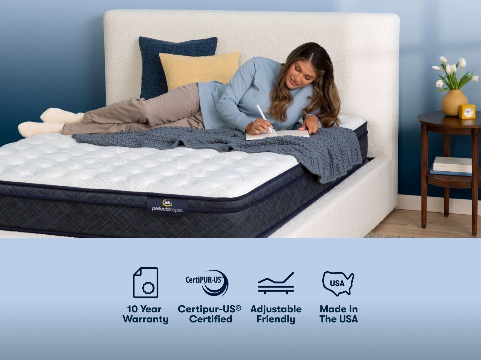 Perfect Sleeper® Charlotte 2.0 Medium Euro Top Mattress